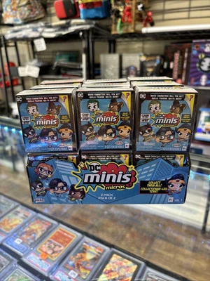 DC MINIS MICROS COLLECTIBLE FIGURES BLIND 2 PACKS Full Case Of Vol #1 - Image 1 of 4
