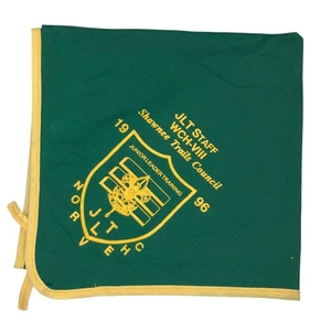 Shawnee Trails KY 1996 JLT Staff Junior Leader Training Neckerchief YEL (LB2918) - Picture 1 of 2