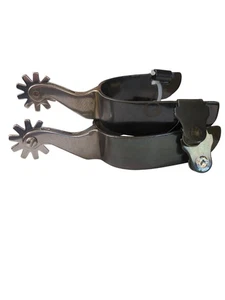 Jerry Beagley Boby Spur con Rowel Durevole 874 - Foto 1 di 3