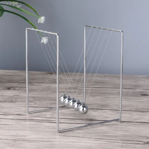 Iron Newton Sways The Ball Pendulum Decoration Desktop Preschool - Picture 1 of 11