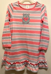 GYMBOREE CAMICIA DA NOTTE "Gymmies Sleepwear" bambina taglia 5-6 - Nuova con etichette! - Foto 1 di 5