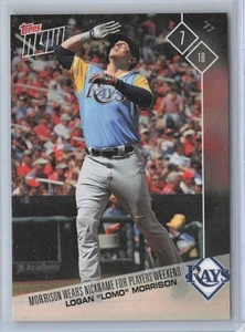 2017 Topps Now #PW-132 Logan Morrison Tampa Bay Rays - Picture 1 of 2