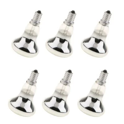6 Pieces R50 Spotlight Bulb Reflector Type E14 220V For Bedroom 40W White - Image 1 of 4