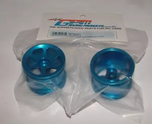 LLANTAS DE ALUMINIO AZUL LOSI MINI-T GPM SUPERFICIE DE FREGADERO DELANTERO 6 POLOS SMT0603F/L - Imagen 1 de 1
