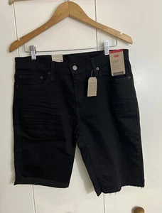 Levi's Herren 511 schmal abgeschnitten kurze Farbe schwarz 3D gewaschen (wasserlos) - Bild 1 von 12