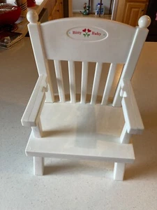 AMERICAN GIRL DOLL Bitty Baby Chair White - Retired - Furniture,No Tray  - Picture 1 of 4