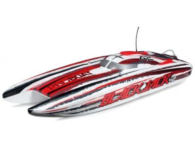 Pro Boat Blackjack 42" 8S Brushless RTR Electric Catamaran (White/Red) - Image 1 of 4