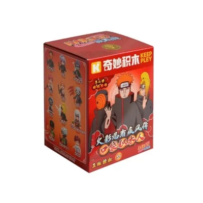 KEEPPLEY Naruto Shippuden: Akatsuki Bausteine Figur Blind Box Original Anime Manga NEU