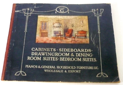 Art Nouveau C1900 Salesman's Fully Illustrated 232 Page Furniture Etc. Catalogue - Image 1 of 4