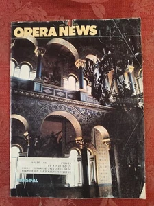 Raro NOTICIAS DE ÓPERA METROPOLITANA 5 de abril de 1980 Wagner Parsifal Germaine Lubin - Imagen 1 de 1
