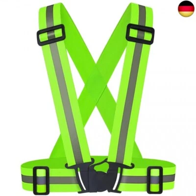 TERJBG Warnweste Fahrrad Maximale Reflektoren Fläche, Reflektorweste Reflektierende