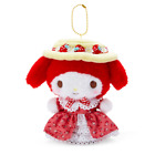 Sanrio My Melody Birthday Plush Doll Keychain ( Akamelo ) Japan New