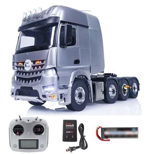 Camiones tractor LESU 1:/14 8X8 1851 3363 RTR RC autos chasis de metal equipo estante - Imagen 1 de 12