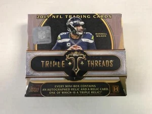 2015 TOPPS TRIPLE THREADS factory sealed hobby box NFL - Picture 1 of 1
