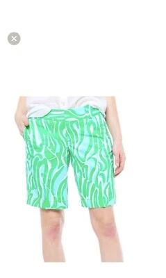Lilly Pulitzer The Chipper Short Resort Blanco Buscadores Guardianes Talla 2 Nuevo con Etiquetas Foto 1 de 4
