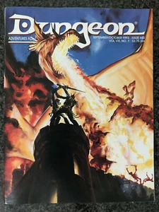 *SHIPS FREE* AD&D/D&D * DUNGEON Magazine # 43 * Dragonlance Forgotten Realms +++ - Picture 1 of 2