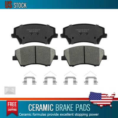 Pastillas de freno delanteras de cerámica 4 piezas para Hyundai Elantra Ioniq Kia Niro 2017-2020 Foto 1 de 4