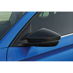 Original Skoda Enyaq Spiegelkappen schwarz Tuning Aussenspiegelkappen Design OEM - Bild 1 von 1