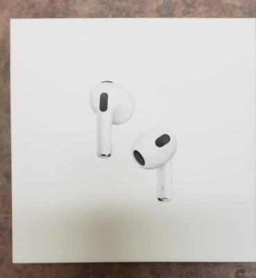 Nuevos Apple AirPods 3ª Generación y Estuche de Carga Iluminador - Auténticos Foto 1 de 3