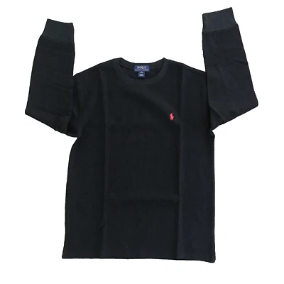 Camisa Polo Ralph Lauren Juvenil XL (18-20) Tejido Gofre Térmica Manga Larga Foto 1 de 4