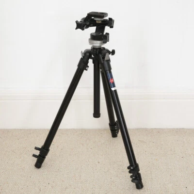 Manfrotto Tripod 190B + Head 056 - Image 1 of 4