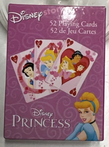 Disney Store Six Princess 52 Playing Cards NEW SEALED. KK - Picture 1 of 2