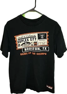 WWE Brock Lesnar Houston Texas Survivor Series Suplex City Black Shirt - Picture 1 of 5