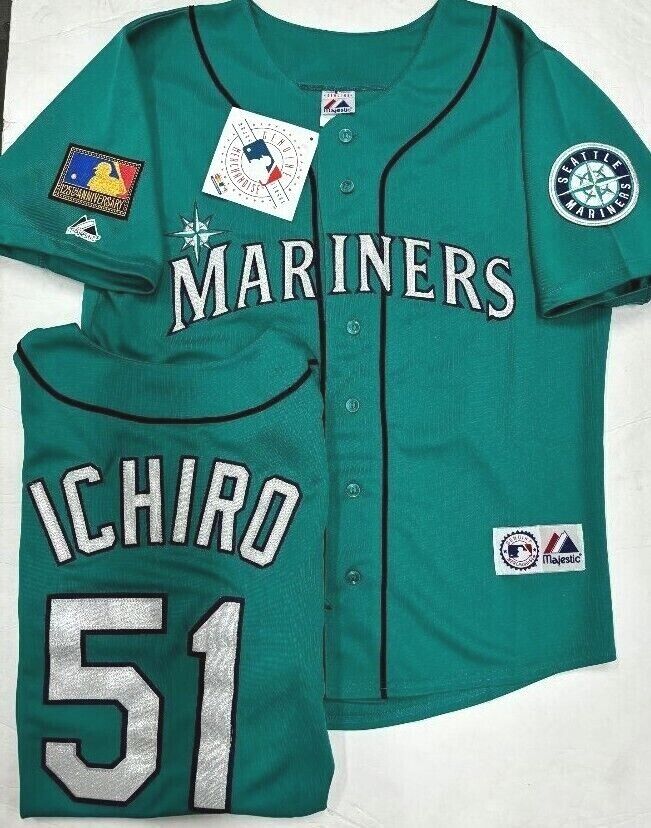 Majestic Ichiro Suzuki MLB Jerseys for sale | eBay Majestic Ichiro Suzuki MLB Jerseys for sale | eBay