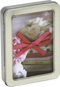 Pretty Pastel Flowers Notecards in Tin Ryland, Peters & Small: