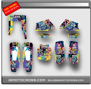 Yamaha Banshee full graphics kit multicolor - Picture 1 of 1