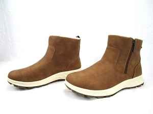 Khombu Sienna Damen braun Allwetterstiefel, Kunstfell, Memory Foam, wasserabweisend - Bild 1 von 12