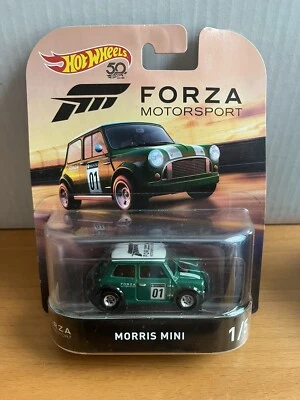 Hot Wheels Retro Entretenimiento Forza Motorsport Morris Mini 1:64 Diecast NUEVO Foto 1 de 4