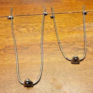 De colección J.C. Higgins J.C.H. Soportes de guardabarros delanteros y traseros ajustables para bicicleta - Imagen 1 de 7