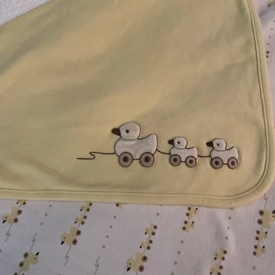 Cobertor de bebê amarelo brinquedo para gymboree pato puxar corda - Imagem 1 de 4