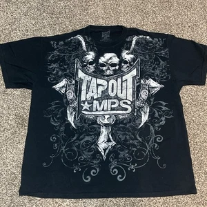 Vintage Y2K TapOut MPS Schwarz Hemd Herren 2XL - Bild 1 von 5