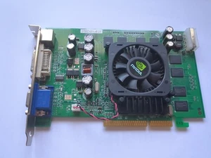 Nvidia Geforce 7600 GT 512MB AGP Graphics Card GPU DDR2 - Rare AGP version - Picture 1 of 5