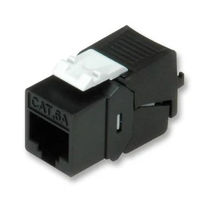 ROLINE - Soket Keystone RJ45, Cat6a UTP Tidak Berperisai, Terminasi IDC/IDT - Picture 1 of 1