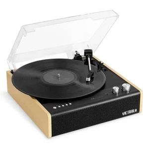 Victrola Eastwood 3-Speed Bluetooth Turntable with Built-in Speakers - Picture 1 of 6