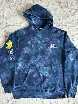 E.T. Sudadera con capucha Shoe Palace x Universal Studios para hombre talla L azul, Foto 1 de 4