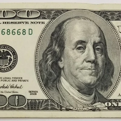 Trinary ROTATOR 086 Hundred Dollars U.S. Federal Reserve 100 Series 2006 E Note - Image 1 of 4