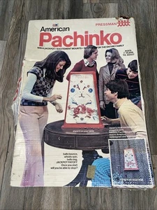 Vintage 1973 Pressman American Pachinko Large Machine Game Board - Picture 1 of 9