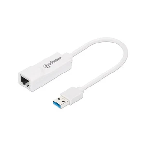 Adattatore interfaccia USB 3.0 con porta Ethernet LAN 1Gbps - Foto 1 di 8