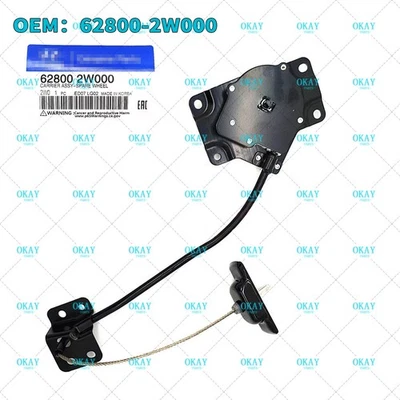 TOTALMENTE NUEVO para HYUNDAI SANTA FE 2015-2018 CONJUNTO DE PORTAAVIONES-RUEDA DE REPUESTO 62800-2W000 Foto 1 de 4