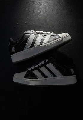 DIOS x Adidas Superstar XLG Core preto creme branco HQ7248 masculino 10 novo na caixa - Imagem 1 de 4