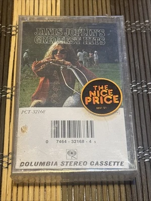 1973 Janis Joplin's Greatest Hits Cassette Tape, Sealed NEW - Image 1 of 4