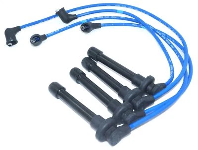 Juego de cables de bujía NGK originales 8028 RCHE73 azul Honda Acura Isuzu Foto 1 de 4