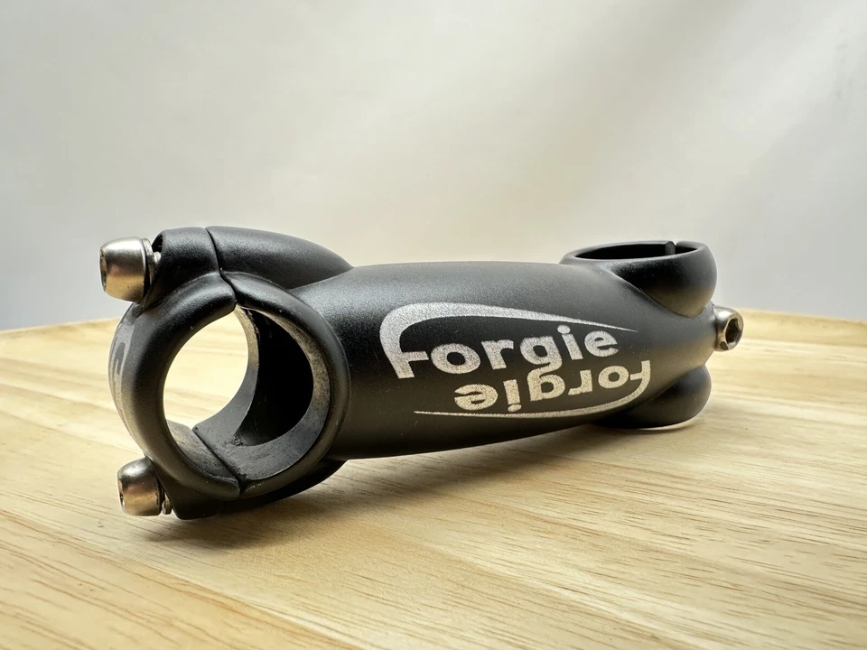 3T Forgie bicycle bike stem 110mm +/-10 degrees 1 1/8th” 24.5 black alloy 3TTT - Image 1 of 4