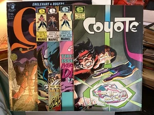 EPIC COMICS COYOTE #2 10 11 12 1983-85 1st TODD MCFARLANE ARTWORK + I AM COYOTE - Picture 1 of 11