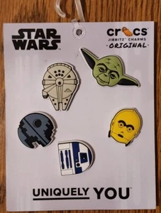 Uniquely You Crocs Jibbitz Charms Star Wars 5 pack - Picture 1 of 4