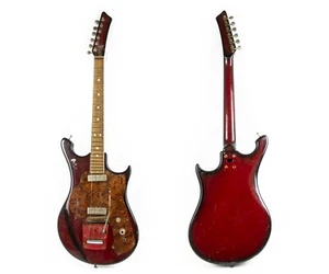 Vintage Sowjetische E-Gitarre Bass Halbakustikgitarre URAL 6 Saiten - Bild 1 von 10